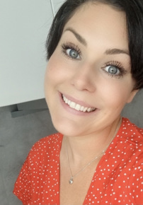 Porträtt på Rebecca Karlsson