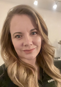 Porträtt på Sandra Engström